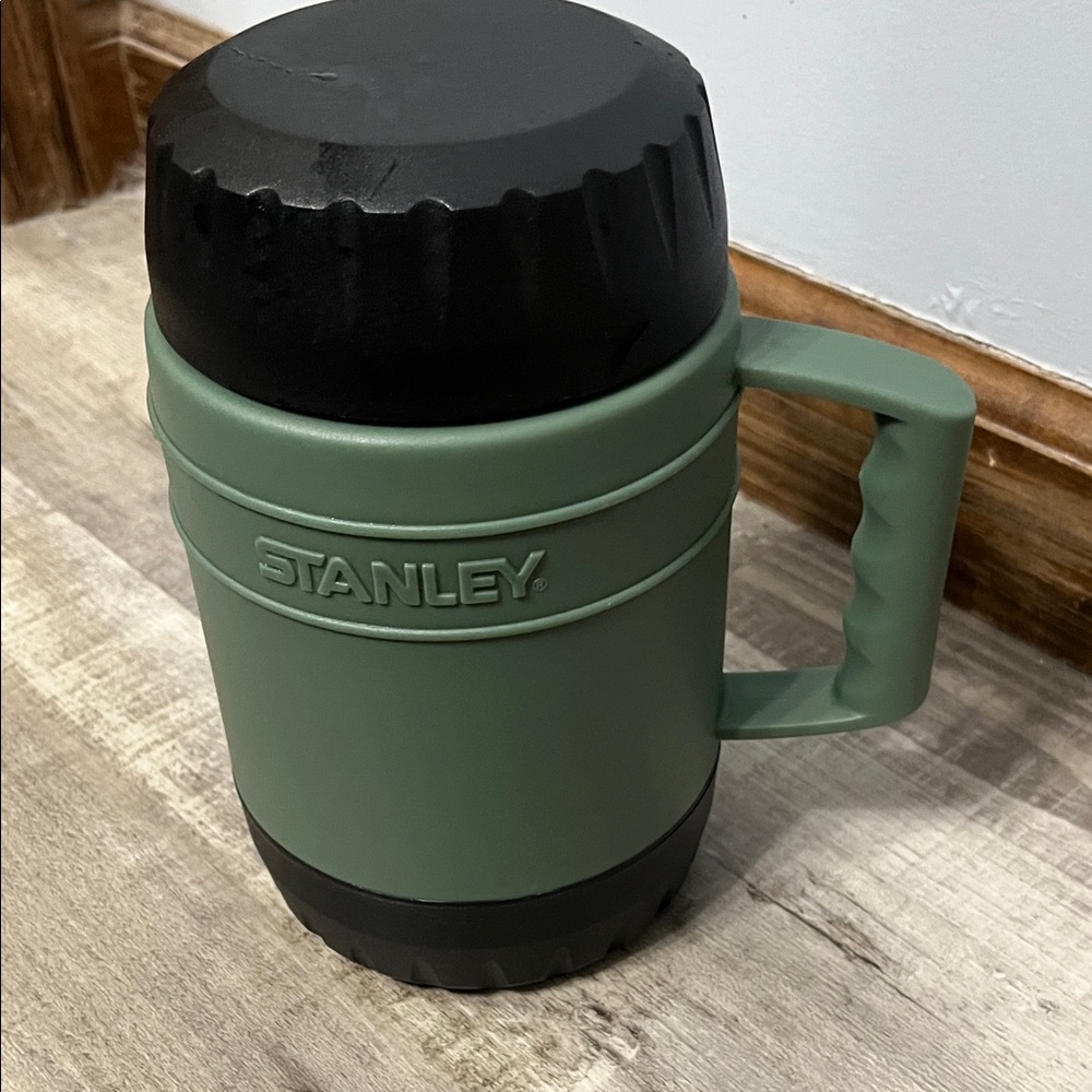 Stanley Matte Green Travel Mug with Black Lid